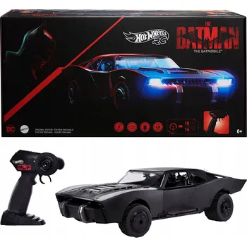 autíčko Hot Wheels Auto na dálkové ovládání 1:10 Batman Batmobil
