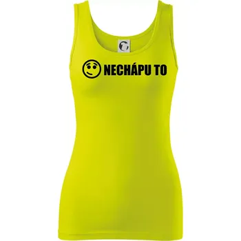 Dámské tričko Nechápu to - pořád to nechápu - Dámské tílko - M ( Limetková )