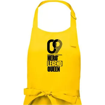 Kuchyňská zástěra Hero, Legend, queen 2009 - Dámská zástěra na vaření - Univerzální velikost ( Žlutá )