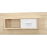 Casarredo Police s dvířky TIPS dub sonoma/bílá mat