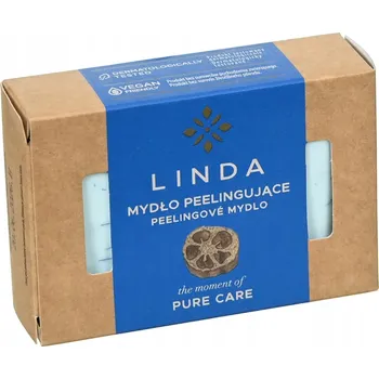 Mýdlo Mýdlo v kostce Linda 100 g – Glycerinové, Peelingové