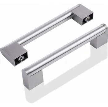 Nábytkové kování NÁBYTEKOVÁ ÚCHYTKA KLASICKÁ BROUŠENÝ INOX 120 / 96 MM TMY UR-M96