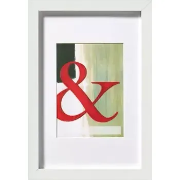 Rám na obraz Walther Stockholm 30x40 Dřevěný foto rám bílá (EA040W)