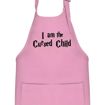 Kuchyňská zástěra Harry - Cursed Child - Dětská zástěra na vaření - Univerzální velikost ( Růžová )