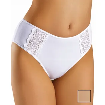 Kalhotky EMILI dámské kalhotky kalhotky SOLEA krajka bavlna béžová XXL