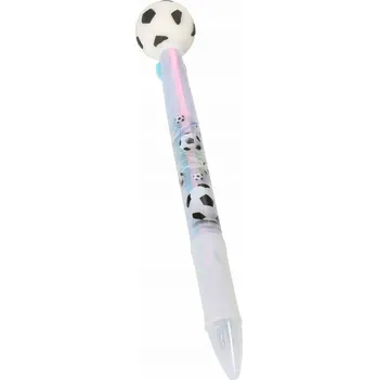 Pero kuličkové vícebarevné dětská tříbarevná propiska fotbal