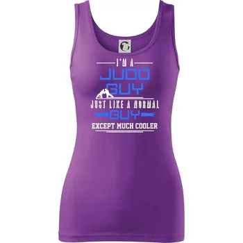 Dámské tričko Judo Guy - Dámské tílko - XL ( Fialová )