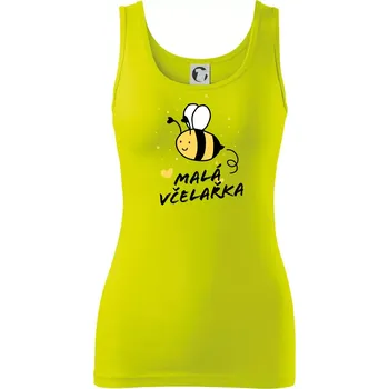 Dámské tričko Malý včelař - Dámské tílko - L ( Limetková )