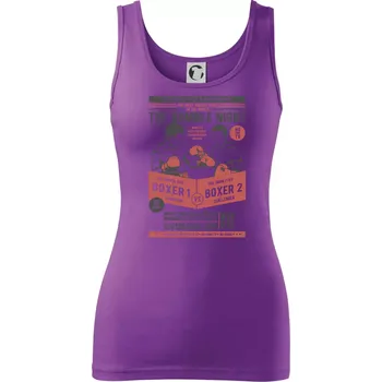 Dámské tričko Classic Boxing - Dámské tílko - 2XL ( Fialová )