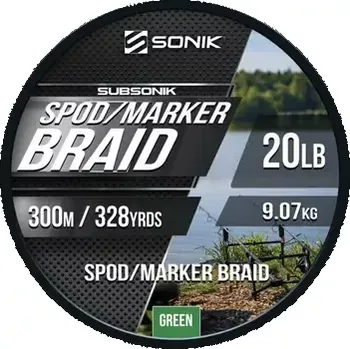 Rybářská šňůra Sonik Šňůra Spod/Marker Braid 300m 0,18mm (RC0058)