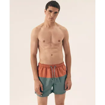 Pánské plavky Henderson 42611 Plavecké šortky Resort M-4XL korál 3xl