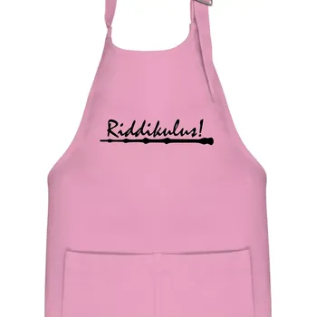 Kuchyňská zástěra Harry - Riddikulus - Dětská zástěra na vaření - Univerzální velikost ( Růžová )