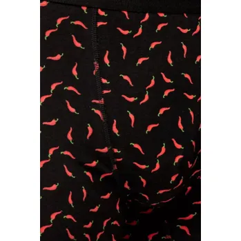 Boxerky PÁNSKÉ BOXERKY BB006 černá XXL