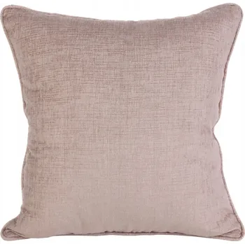 Povlak na dekorativní polštářek Dekorační povlak na polštář 50x50 cm, pudrově růžový, měkký