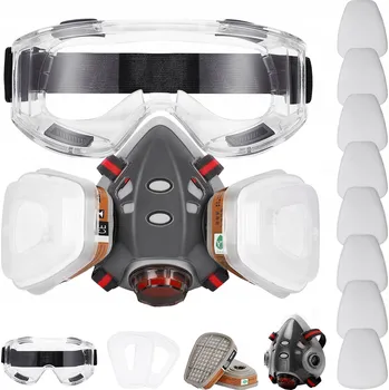 Pleťová maska Protiprachová maska Bedee, lakýrnická protiprachová maska, celoobličejová sada