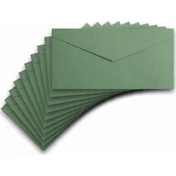 Obálka Ozdobné obálky deco 220x110 PREMIUM zelené x10