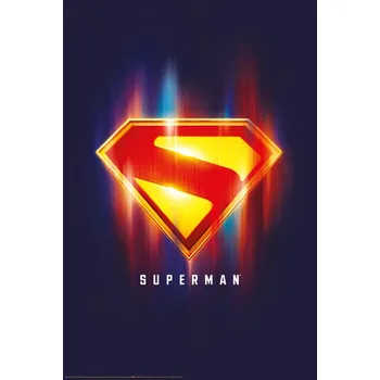 Plakát Plakát, Obraz - Superman 2025 - S logo blurred
