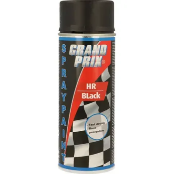 Barva ve spreji Motip Grand Prix žáruvzdorná barva 400 ml černá