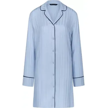 Dámské oblečení Dámská noční košile Amourette Jacquard NDW - Triumph bleděmodrá (00SA) 0040
