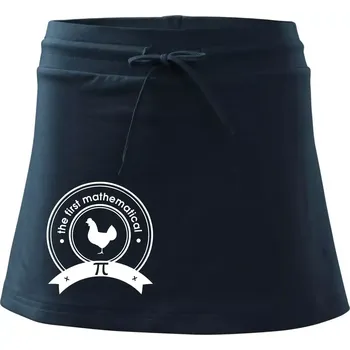 Dámská sukně The First Mathematical - Sportovní sukně - two in one - XS ( Námořní modrá (velmi tmavá - téměř černá) )