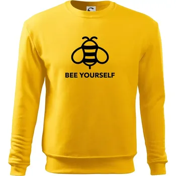 Pánská mikina Bee yourself - Mikina Essential pánská - L ( Žlutá )
