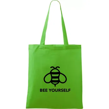Nákupní taška Bee yourself - Taška bavlněná - 42 x 38 cm ( Apple Green )