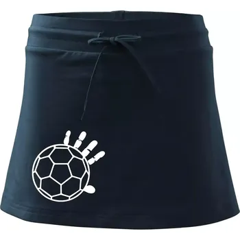 Dámské oblečení Házená míč ruka - Sportovní sukně - two in one - S ( Námořní modrá (velmi tmavá - téměř černá) )