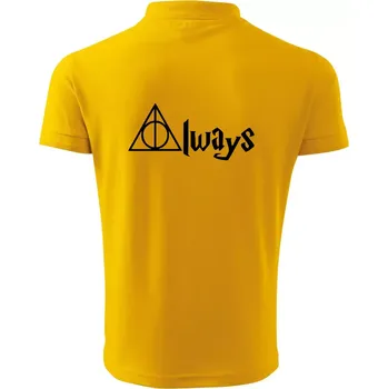 Pánská košile Harry - Always - Polokošile pánská Pique Polo 203 - S ( Žlutá )