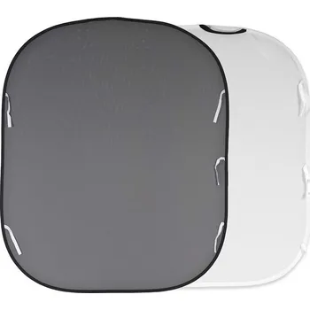 Fotopozadí Skládací pozadí Lastolite Plain LL LB56GW 1,5 x 1,8 m šedo-bílé