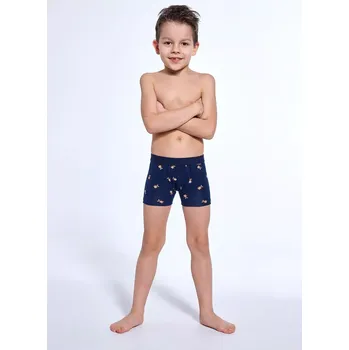 Chlapecké oblečení Dětské boxerky Cornette Boy 701/147 Bears 86-128 tmavě modrá 86-92