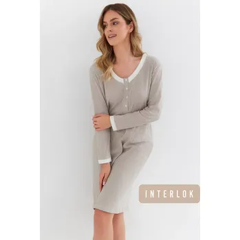 Dámská košile DÁMSKÁ KOŠILE 130 CANA Hnědá S