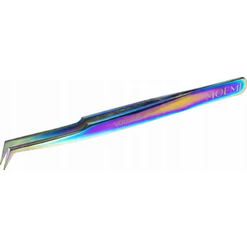 Péče o řasy a obočí Pinzeta na řasy Rainbow Typ L Volume Moemi