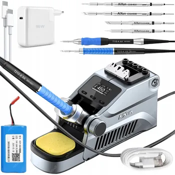 IP kamera PRECIZNÍ PÁJECÍ STANICE AIXUN T380 VÝKONNÁ 80W HROTY 2xC210 2xC115 USB-C