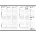 Týdenní diář 2026 Tomáš Balacron A4 bordó