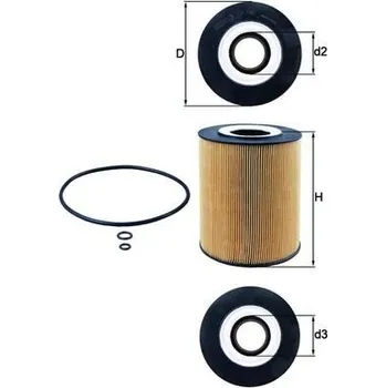 Olejový filtr Olejový filtr MAHLE OX 146D