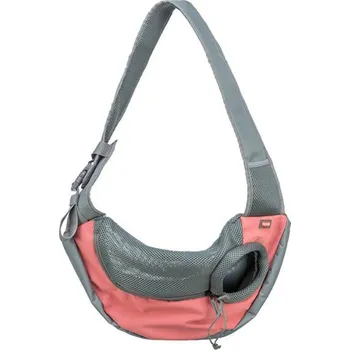 Taška pro psa a kočku Trixie Front Sling Carrier růžová/šedá 50 x 25 x 18 cm
