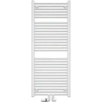 Korado Těleso koupelnové trubkové Koralux Linear Max KLMM 700/600, výkon 422 W, středové připojení, barva silber RAL 9006