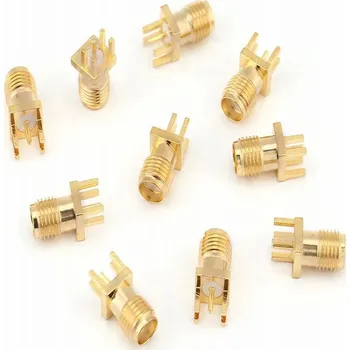 Bezpečnostní kamera SMA PANELOVÝ KONEKTOR SAMICE 4-PIN PRO PCB