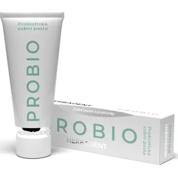 zubní pasta Herbai HERBADENT PROBIO Probiotická zubní pasta 75 g Probiotická zubní pasta pro zdravou ústní mikroflóru