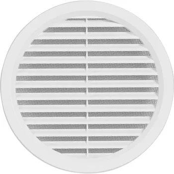 Větrací mřížka HACO 0401 150 mm bílá