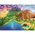 Puzzle Ravensburger Minecraft krajina 500 dílků