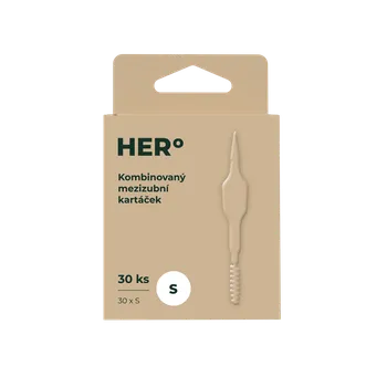 Dentální hygiena Herbai HERBADENT HERo mezizubní kartáčky, velikost S Velikost: S - 12 ks, Značka: Herbadent Precizní mezizubní čištění pro malé mezery