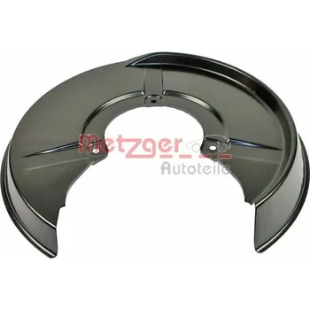 Brzdový systém Ochranný plech proti rozstřikování, brzdový kotouč METZGER 6115109