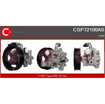 Posilovač řízení Hydraulické čerpadlo, řízení CASCO CSP72100AS