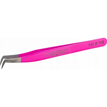 Kosmetická pinzeta Pinzeta na řasy Diamond Dust Volume Swan Moemi