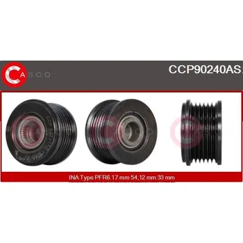 Alternátor Řemenice, generátor CASCO CCP90240AS