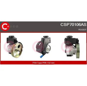 Posilovač řízení Hydraulické čerpadlo, řízení CASCO CSP70106AS