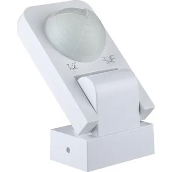 Pohybové čidlo Venkovní senzor pohybu infračervený 360° 1000W/230V IP65 bílá
