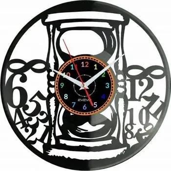 Hodiny Nástěnné hodiny Evevo černé 30 cm