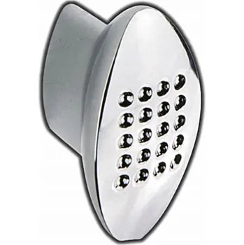 Nábytkové kování OZDOBNÁ NÁBYTKOVÁ ÚCHYTKA KNOFLÍK SE ZIRKON 41x20MM CHROM